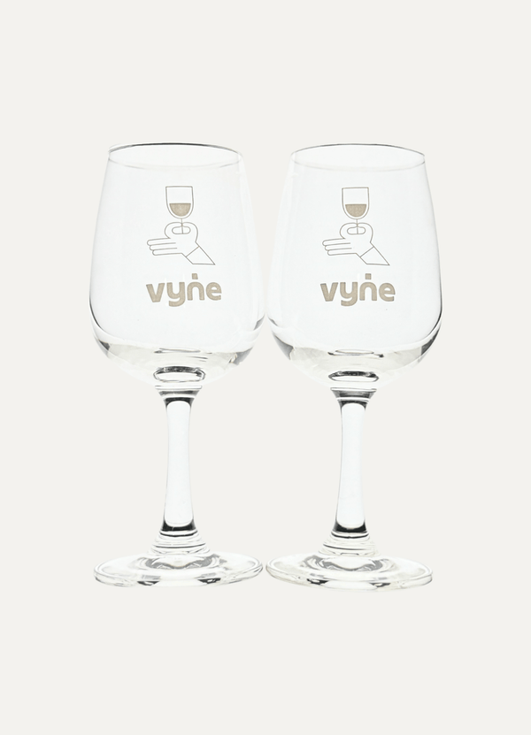 Vyne Home Tasting Series, Branded Wine Glasses (Set of 2) - Vyne